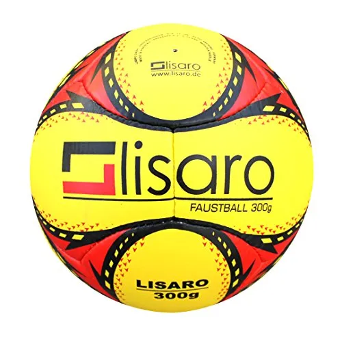 lisaro Faustball 300gram Farbe: Gelb - schwarz, Upgrade Faustball, Top Training Faustball.