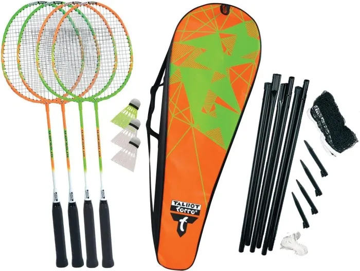 Talbot Torro 4-Attacker Plus Badmintonset