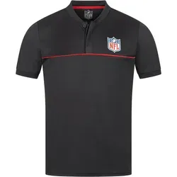 NFL American Football Fanatics Prime Herren Polo-Shirt 2920MBLKPRINFL