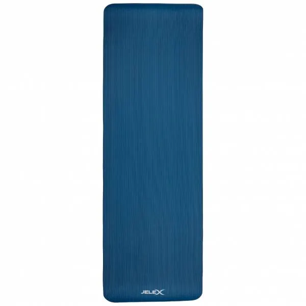 JELEX Namaste Sport Fitness Yoga Matte blau